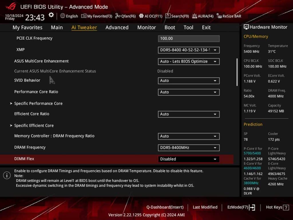 BIOS ASUS ROG MAXIMUS Z890 HERO