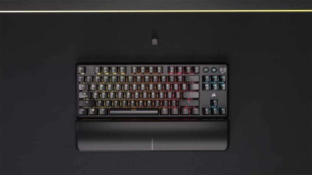 CORSAIR K70 CORE TKL : un nouveau modèles avec switchs MLX Red v2