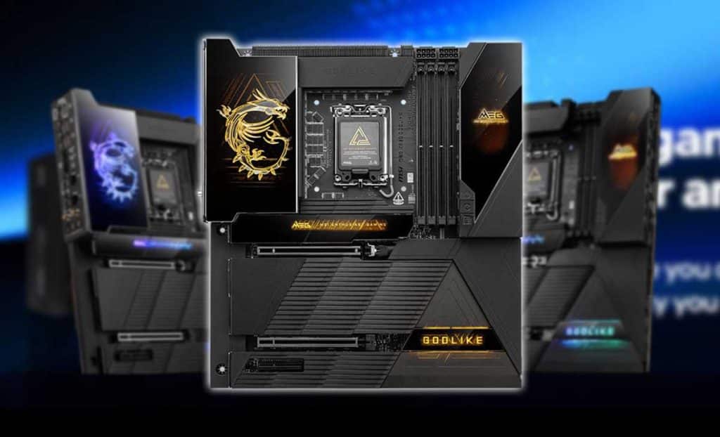 MSI MEG Z890 GODLIKE : la carte mère des superlatifs à 1380 euros !