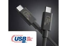 USB4 2.0 : des débits allant jusqu'à 80 Gbps et 240W