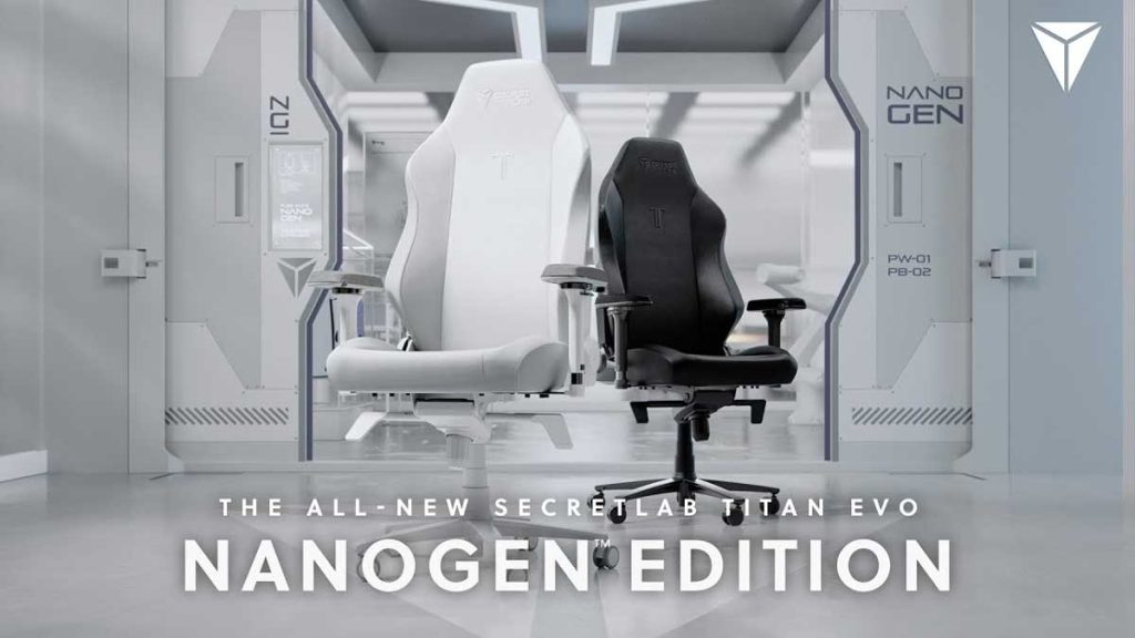 Secretlab TITAN Evo Édition NanoGen : les nouveaux fauteuils !